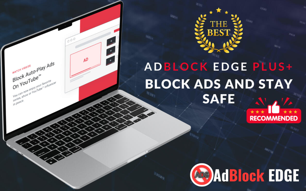 👑 Install AdBlock EDGE Plus+ Now! 【FREE】